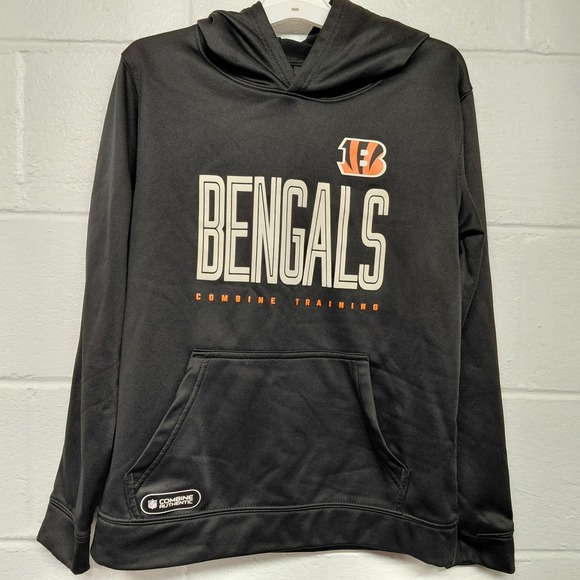 NFL Other - Cincinnati Bengals Combine Training‎ Hoodie Size YOUTH LARGE NFL Team Apparel